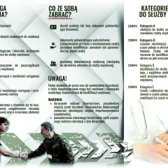 Kwalifikacja wojskowa: sprawdzenie tożsamości, badania lekarskie i psychologiczne, określenie zdolności do służby. Dokumenty potrzebne na wezwanie na komisję wojskową.