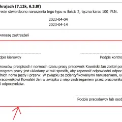 Jaki mandat za przekroczenie czasu jazdy? Sprawdź kary i stawki