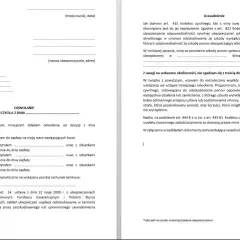 Odwołanie od decyzji ubezpieczyciela. Wzywam do zapłaty odszkodowania i zadośćuczynienia, powołując się na przepisy Kodeksu cywilnego.