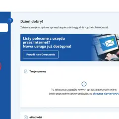 Menu "Kierowca i pojazdy" na stronie mObywatel. Sprawdź, ile punktów karnych masz na koncie.