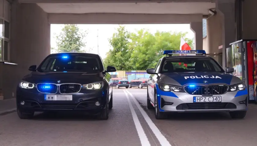 Jakie BMW ma policja i jak nowoczesne są te radiowozy?