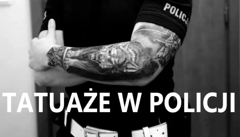 Kiedy policjant może mieć tatuaże: nowe zasady i ograniczenia w służbie
