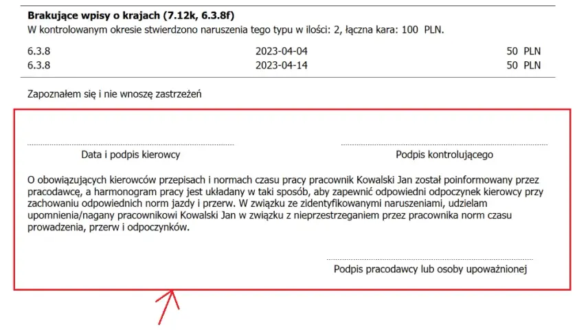 Jaki mandat za przekroczenie czasu jazdy? Sprawdź kary i stawki