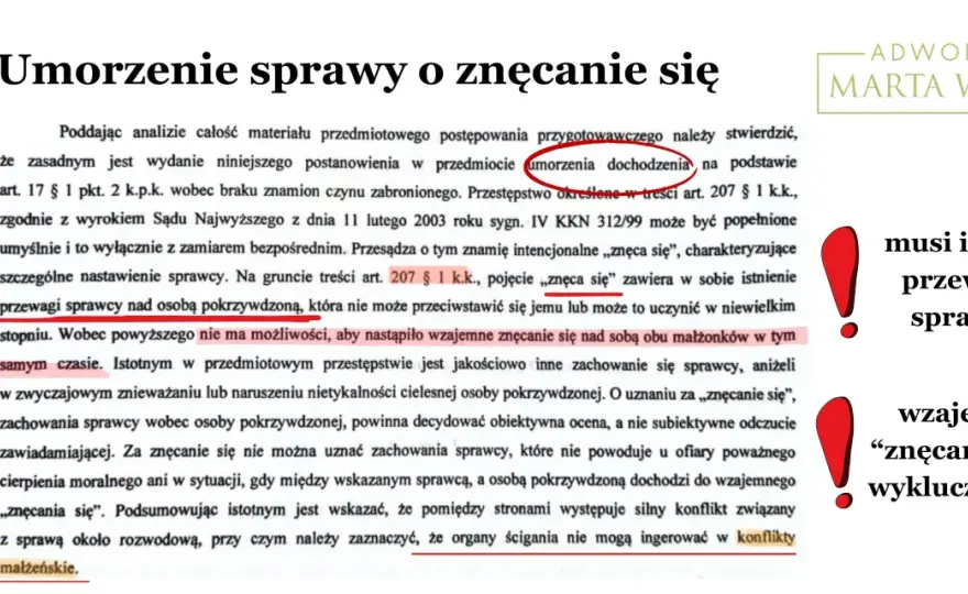 Art. 207 kk - kiedy przemoc jest znęcaniem i jaka grozi kara?