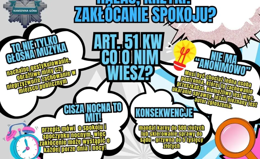 Cisza nocna i hałas sąsiada - kiedy grozi kara?