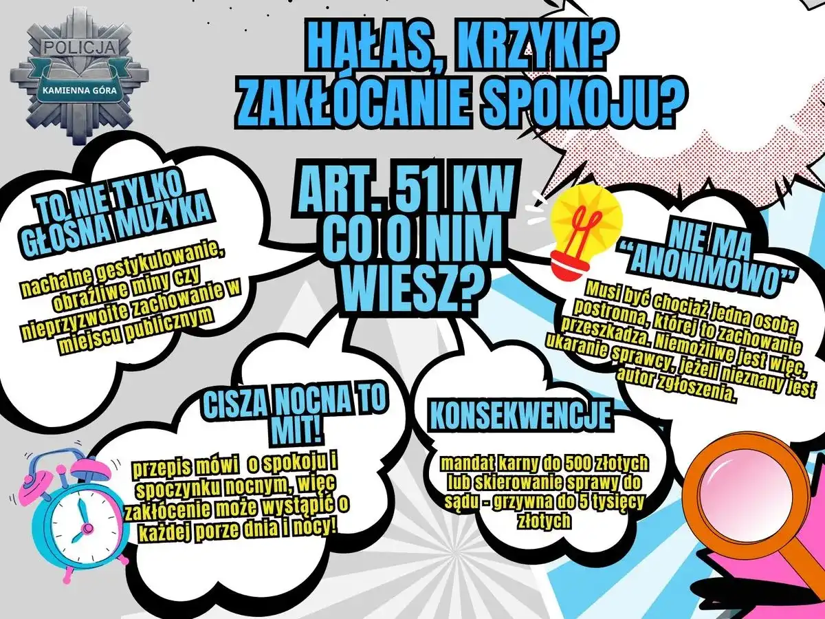 Cisza nocna i hałas sąsiada - kiedy grozi kara?