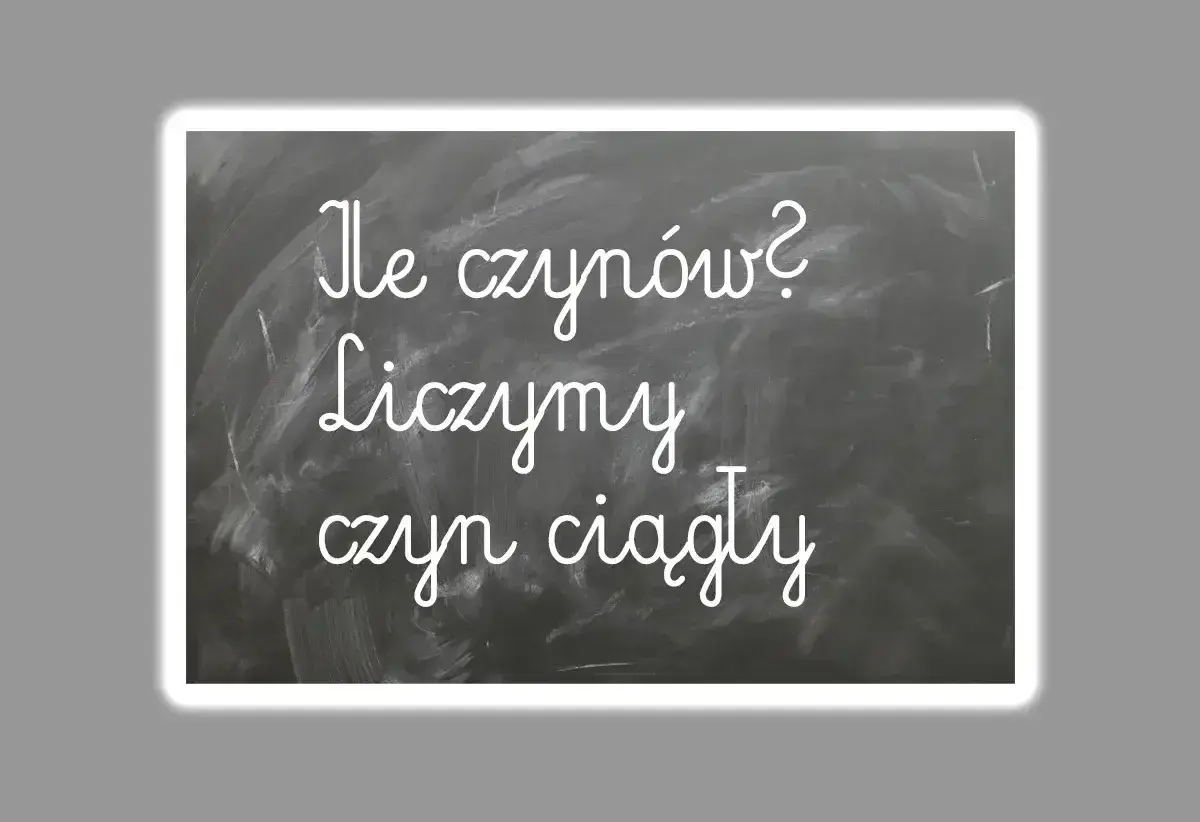Na tablicy napisano: "Ile czynów? Liczymy czyn ciągły". To art. 12 kk.