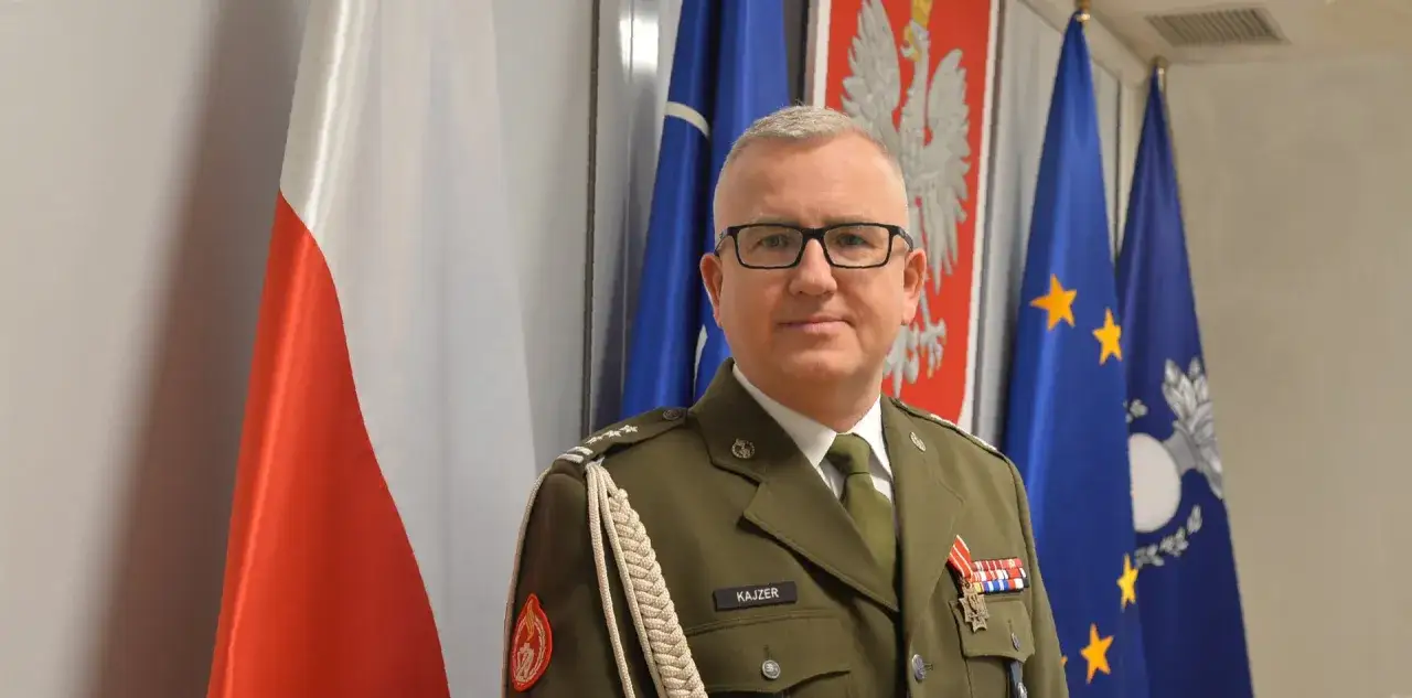 Zdjęcie Komendant główny żandarmerii wojskowej - kim jest Tomasz Kajzer?