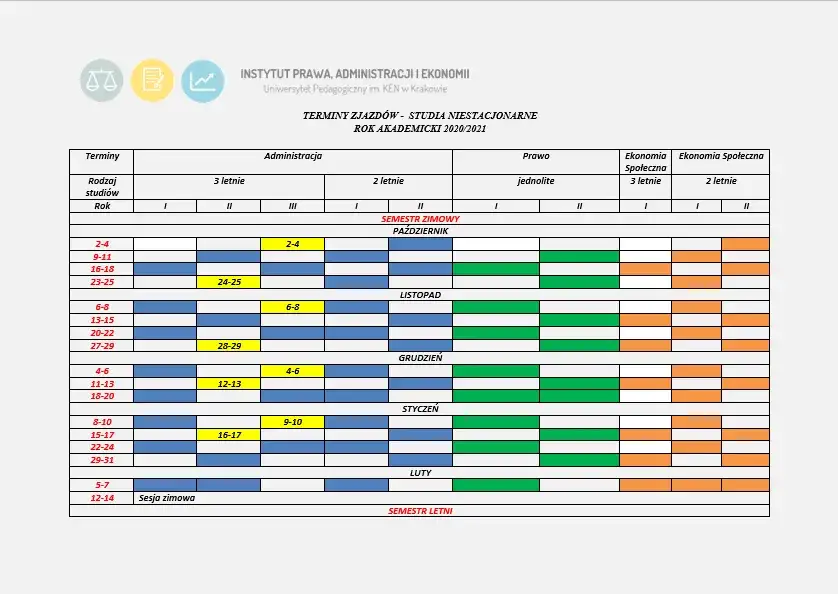 Zdjęcie PWSZ harmonogram: Gdzie znaleźć aktualny plan zajęć? Wskazówki